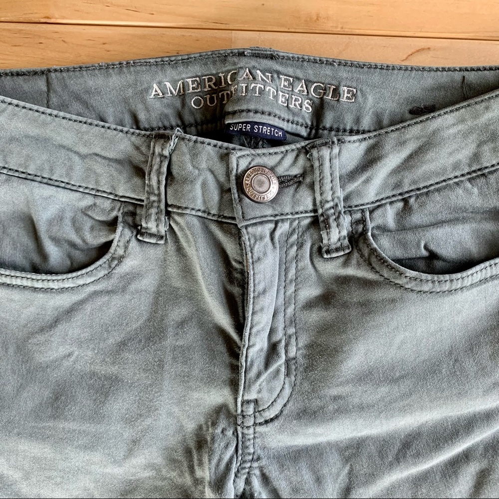 American Eagle Super Stretch Jegging Short Length - Picture 2 of 7